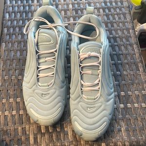 Nike Air Max 720 light blue gently used